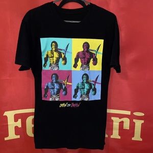 Brutus the Barber Beefcake Andy Warhol Black size Med-Lg Shirt Great Cond